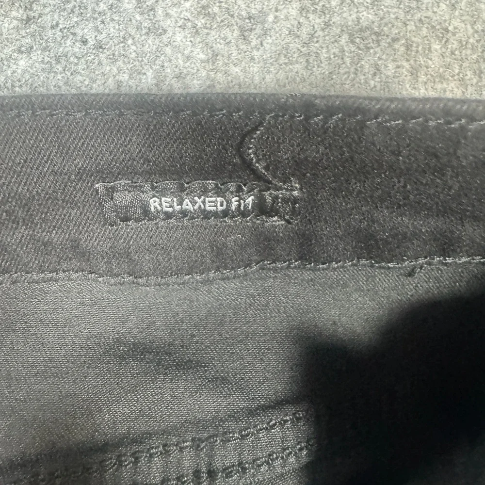 Kenneth Cole New York Mens Relaxed Fit Stretch Denim Jeans Black 40x29 NWT
